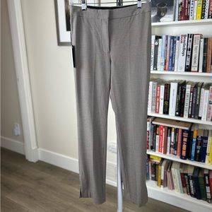 NWT Babaton Numero Houndstooth Pants, mid rise, skinny leg
